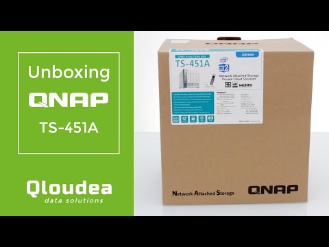 Unboxing QNAP TS-451A