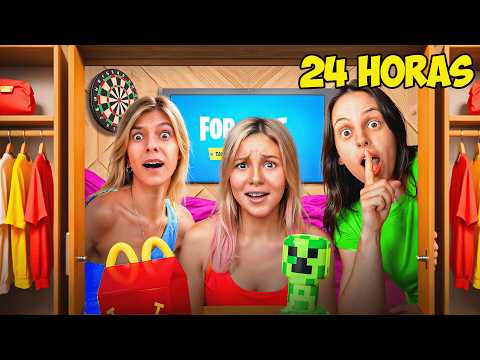 24 HOURS LOCKED IN THE CLOSET!!!