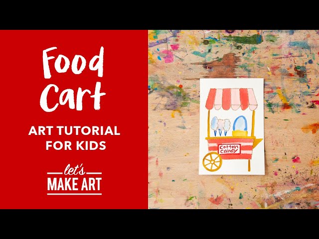 How to create an art cart for kids that will bring hours of