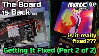 Dragon's Lair Board is BACK!  Did the $40 Fix It???!! ... Part 2 of 2