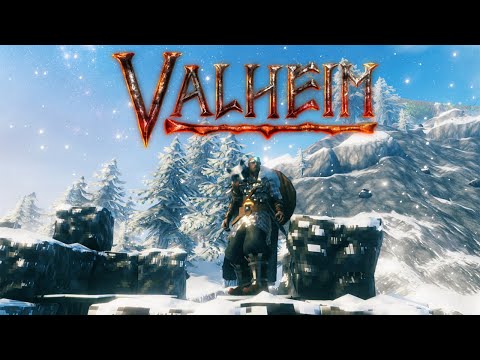 Mountain Top Base Building - Valheim - New Viking Survival Game