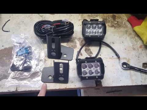 How To Install LED Windshield Lights On a Jeep Jk