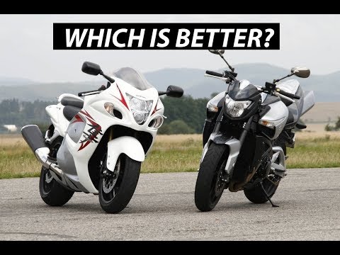 Is the B-King better than the Hayabusa?