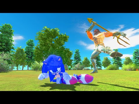 Sonic The Hedgehog VS All Unit of Heroes - Animal Revolt Battle Simulator