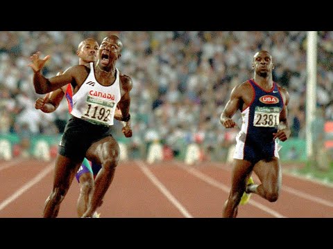Atlanta 1996 - La spettacolare finale dei 100 metri maschili