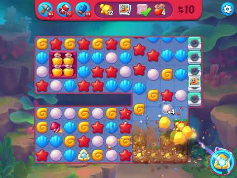 Fishdom Hard level 7585 no boosters フィッシュダム ハード [Friend's]