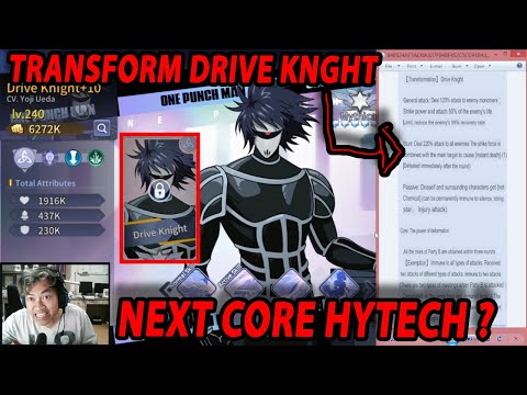 🔥🔥CORE HYTECH? TRANSFORM DRIVE KNIGHT SSR+ COUNTERNYA SILENCE SSR+! - ONE PUNCH MAN:The Strongest