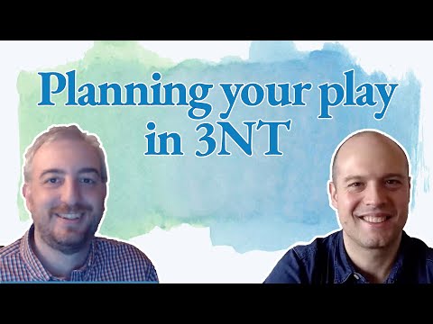 Planning your play in 3NT