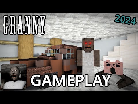 INSANE Granny Car Escape in Minecraft!!