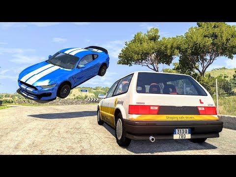 Realistic High Speed Crashes #44 - BeamNG Drive | CrashBoomPunk