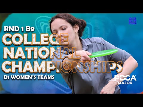 ARP | 2025 Collegiate DG National Championships | D1 Women's Teams R1/ B9 | Liberty : Emporia State