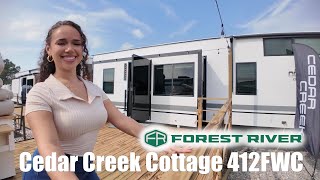 2026 Forest River Cedar Creek Cottage Fifth Wheels 412FWC