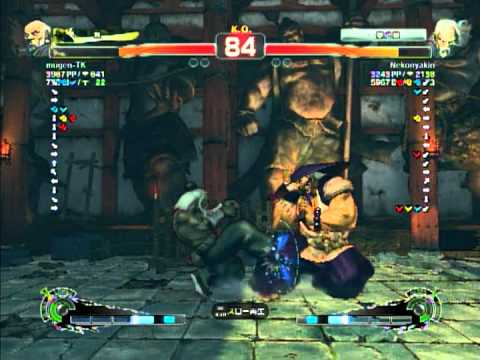 SSF4 AE mugen TK（gouken）vs Nekonyakin（gen）