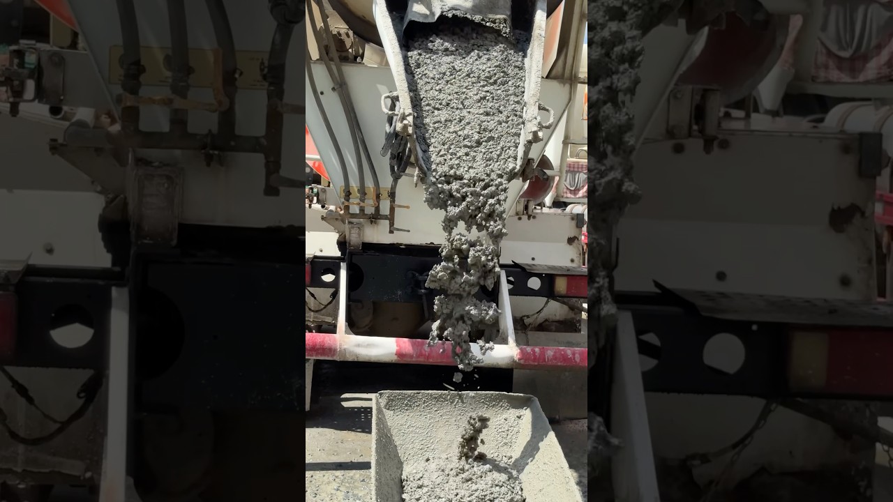 Concrete Fresh Property At 1h #youtubeshorts #cement #shorts #short #construction #concretelife