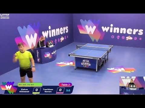 WINners CUP table 2  13.10  Ziakun Aleksandr - Tveritinov Roman 13:45