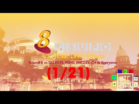 MCC8 Csupo V1 (TCS8, 1994) Effects Round 1 vs GCLE539, FSHD, IMC135, CH & Everyone (1/21)