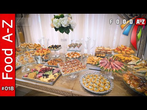 🥂 Wedding Appetizer Buffet Ideas | Stunning Finger Food Table #018