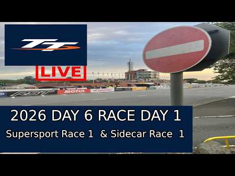 TT 2025  Day  6  |  Race Day 1 | RL360 Superstock TT  & Sidecar TT Race 1