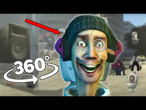 FIND SKIBIDI TOILET | Skibidi Toilet Finding Challenge 360º VR #3