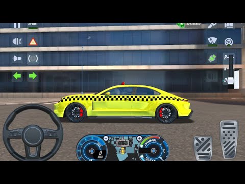 City Taxi Sim 3D - Realistic Car Driving Games Android iOS Gameplay #66