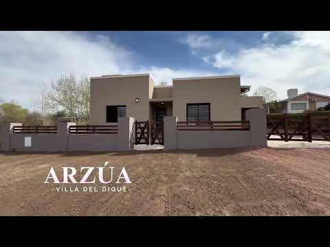 DUEÑO VENDE CASA A ESTRENAR EN VILLA DEL DIQUE -CASA ARZÚA- 