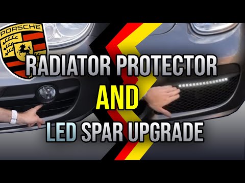 Porsche Cayman 987: Radiator Protection & LED Spar Upgrade!