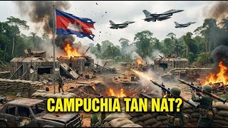 Thái Lan Tấn Công Dữ Dội Campuchia | Xe Tăng và F-16 Phá Hủy Hoàn Toàn Căn Cứ Chiến Sự Sau 48h