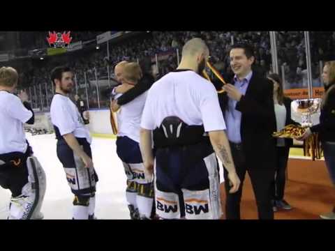 Bietigheim Steelers feiern ihren Triumph