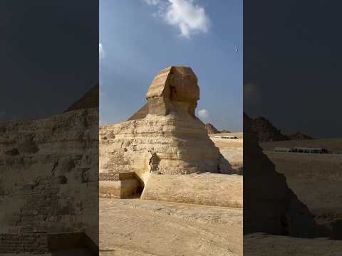 The Sphinx of The Great Pyramids #travel #egypt #sphinx #pyramids