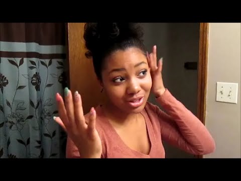 How To Get A Curly High Puff On Relaxed Hair (Fake the Natural Look) Video