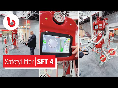 Barbaric SFT 4 @ Glasstec // 500 kg // Glass Vacuum Lifter