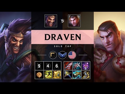 Draven Top vs Jayce - NA Diamond Patch 25.08