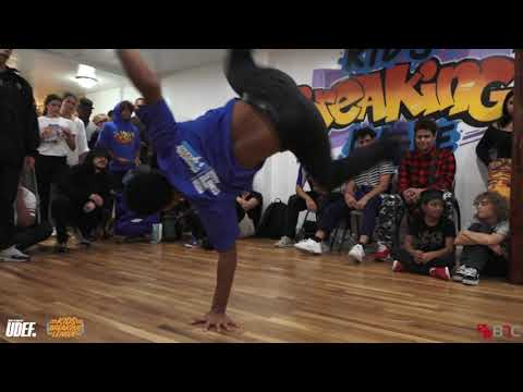 Israel Vs Gravedad  - Top 16 - Breaking Invasion - Kids Breaking League x MYUDEF