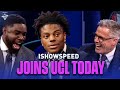 IShowSpeed Joins Kate Scott Thierry Henry Jamie Carragher And Micah Richards On UCL Today