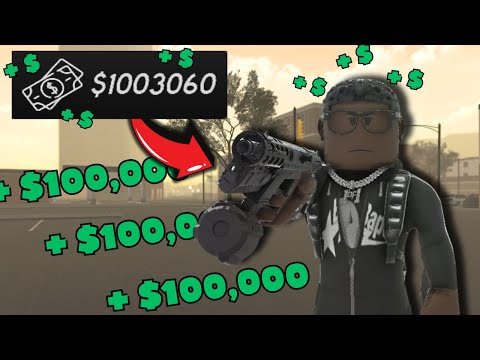 I MADE $1,000,000 With a TEC 9 DRUM in South Bronx The Trenches Roblox!