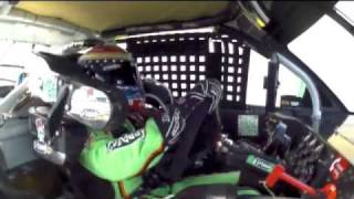 Danica Patrick HARD Crash! Tony Stewart Wins - 2012 Gatorade Duel #1