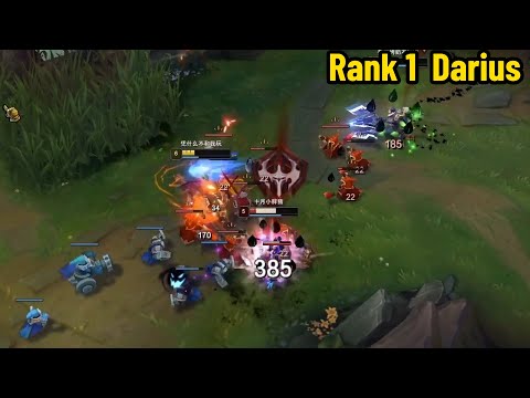 Rank 1 Darius:  What NEXT LEVEL Darius be Like!