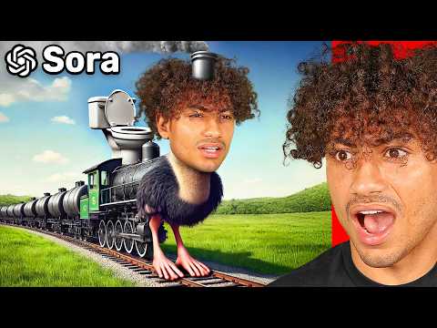 REACTING TO AI VIDEOS ABOUT ME!