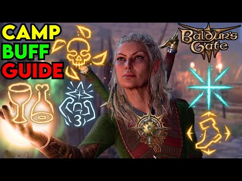 Baldur's Gate 3 CAMP CASTING BUFF Spell Guide