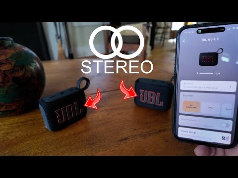 Playing JBL GO4 in Stereo