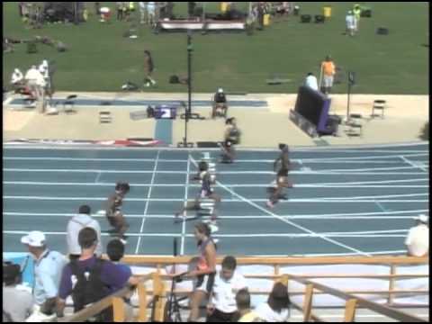 Girls 100m Freshman Heat 5 - New Balance Nationals Outdoor 2013
