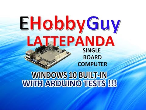 Lattepanda Review With Integrated Arduino Test