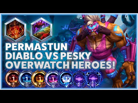 Diablo Apoc - PERMASTUN DIABLO VS PESKY OVERWATCH HEROES! - B2GM Season 1 2025