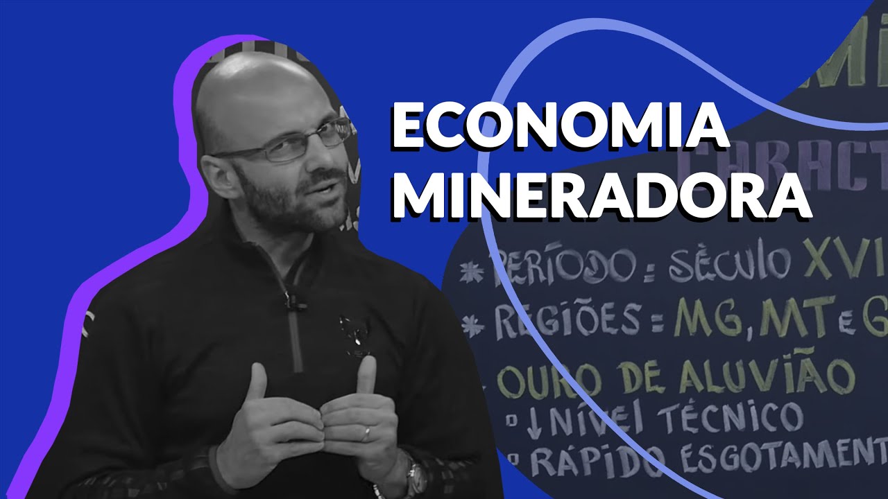 Stoodi | Pocket Aula: História - Economia Mineradora