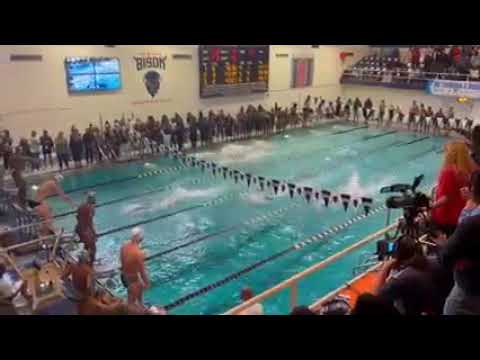 HU vs Georgetown Men 200yd relay