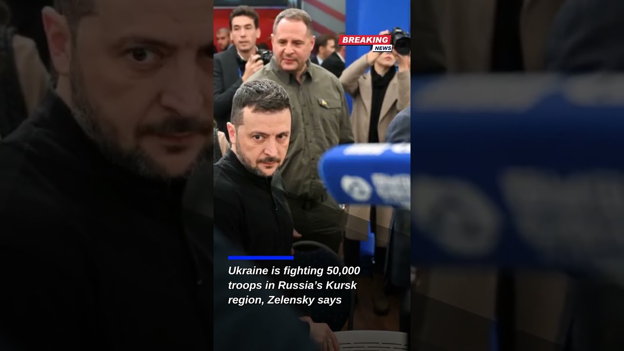 Ukraine's Bold Counteroffensive in Kursk: Zelensky Reports 50,000 Troops Engaged