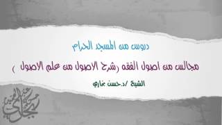 المسائل الاصولية ( الظاهرية والقياس ) الدكتور حسن بخاري image