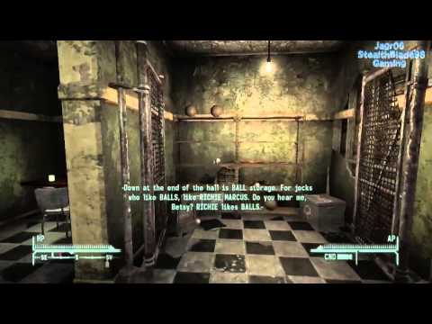 Fallout New Vegas lets play w/jagr pt 85: Gabes Fate and Nightstalker Testing