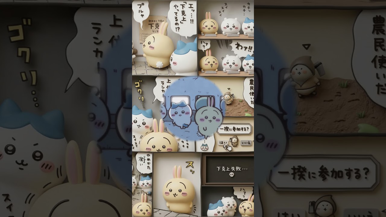 ちいかわ【325】下克上と特訓②