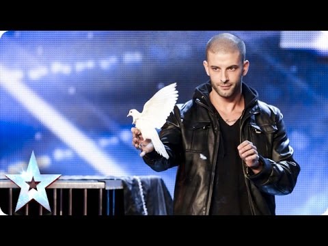 Darcy Oake's jaw-dropping dove illusions | Britain's Got Talent 2014